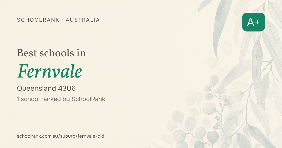 Best Schools in Fernvale, QLD 4306 | 2026 Rankings